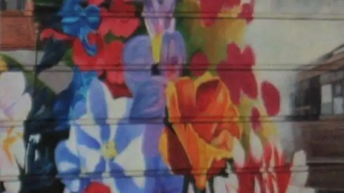 Street smarts mural at 485 Scott street