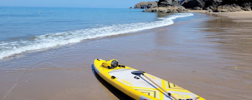 Llangrannog beach