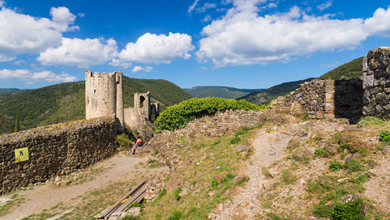 Lookout Chateaux Lastours