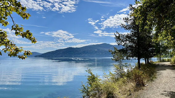 Trailhead for Pend d'Oreille Bay Trail