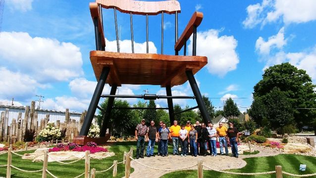World's Largest Rocking Chair