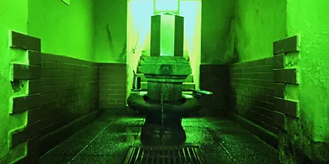 The westernmost point of the Czech Republic