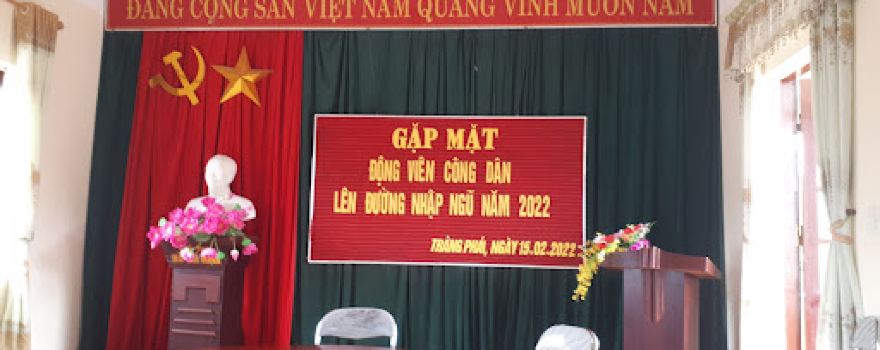 Nhà Văn hóa xã Tràng Phải