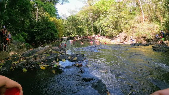 Río Cascada Chorro Santa Clara