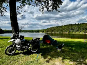 Beach camping Czoch