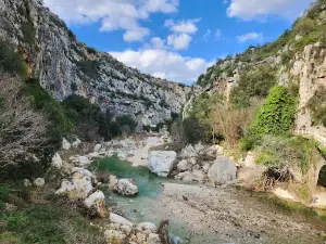 Pantalica - Valle dell'Anapo lato Sortino