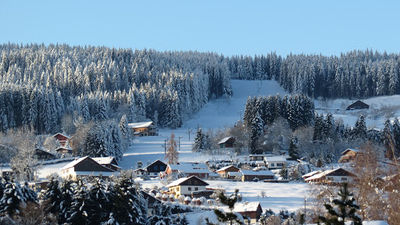 Ski area in the Poli
