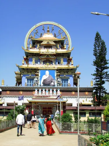 Namdroling Monastery Golden Temple