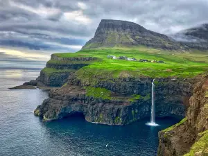Mulafossur Waterfall