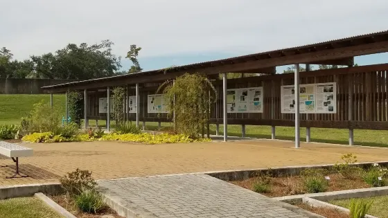 Levee Exhibit Hall and Garden