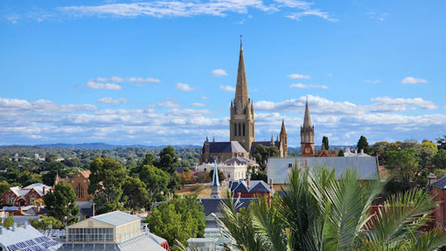 Bendigo Highest Point Tower - Former Mine Poppet Head