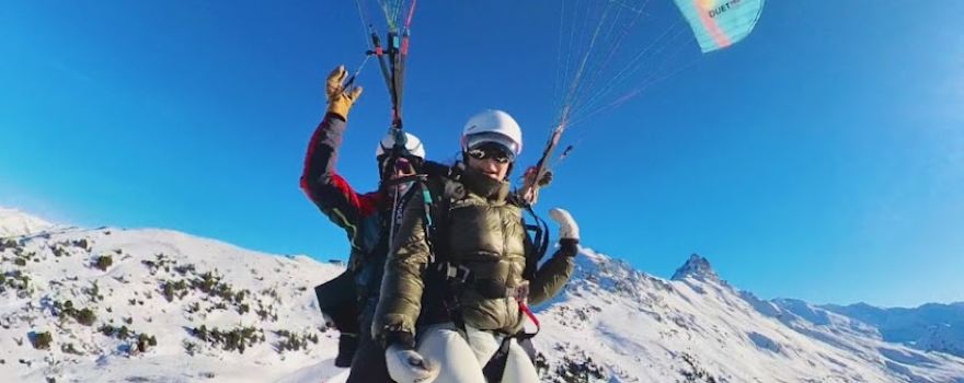Over The Valley Parapente Courchevel