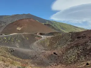 Craters Silvestri of Mount Etna