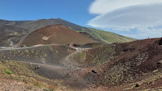 Craters Silvestri of Mount Etna