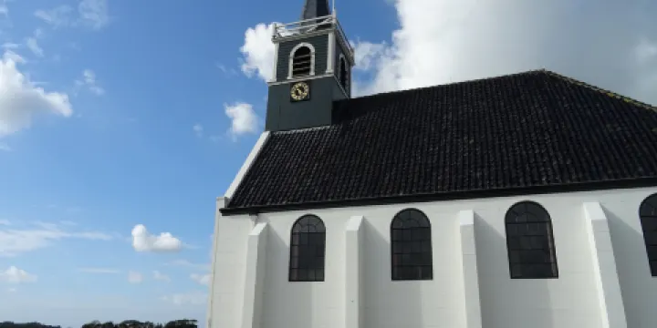 De Zeemanskerk van Oudeschild Texel uit 1650