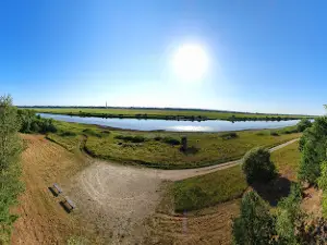 Merguva lake observation tower