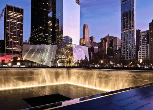 โรงแรมใกล้อนุสรณ์ 9/11