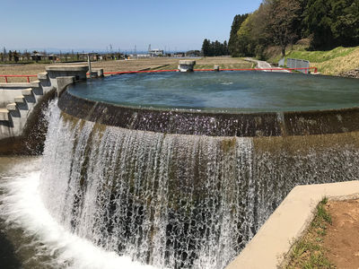 Higashiyama cylindrical water diversion tank