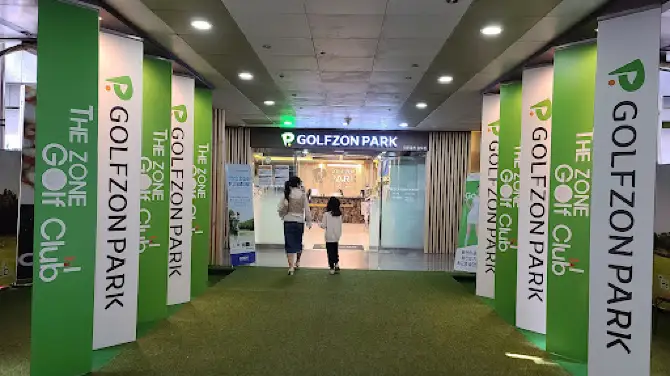 The Zone Golf Club Basement Level