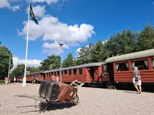 Steam train Österlen-museum railway