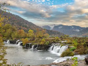 Sandstone Falls Overlook.