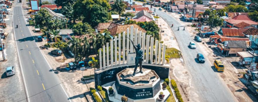 Statue of Ogan Ilir Struggle