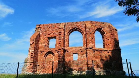 Ruins of the church in Trzesacz