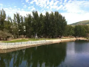 Praia fluvial de Valhelhas