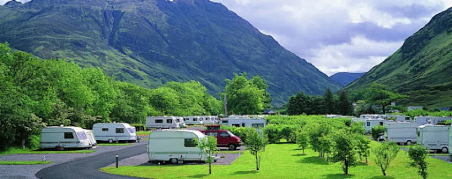 Morvich Caravan and Motorhome Club Campsite
