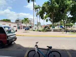 Plaza Bolívar de Punta de Mata.