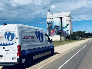 Cowell Silo Art