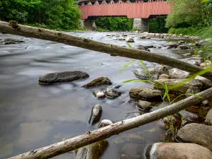 Percy Covered Bridge at Powerscourt