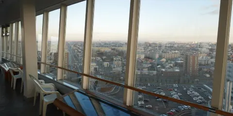 苫小牧市綠之丘公園觀景台