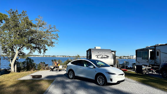 Camping Area at St Andrew's State Park