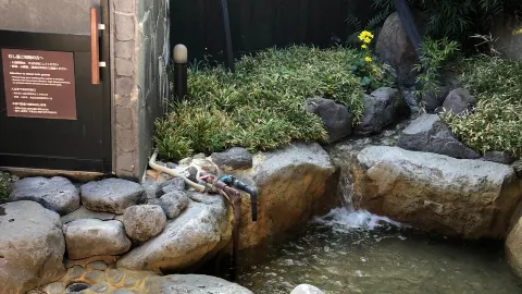 Hyotan Onsen attraction in Beppu