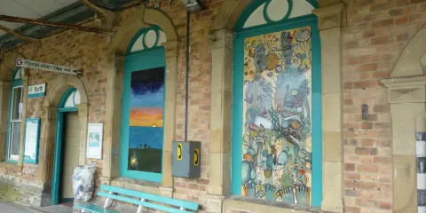 Borth Station Museum