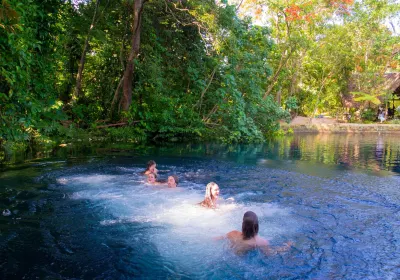 Santo's Blue Hole Hangout