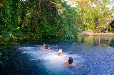 Santo's Blue Hole Hangout