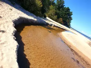 White dune