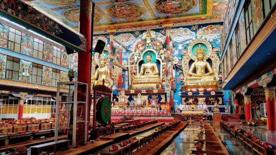 Namdroling Monastery Golden Temple