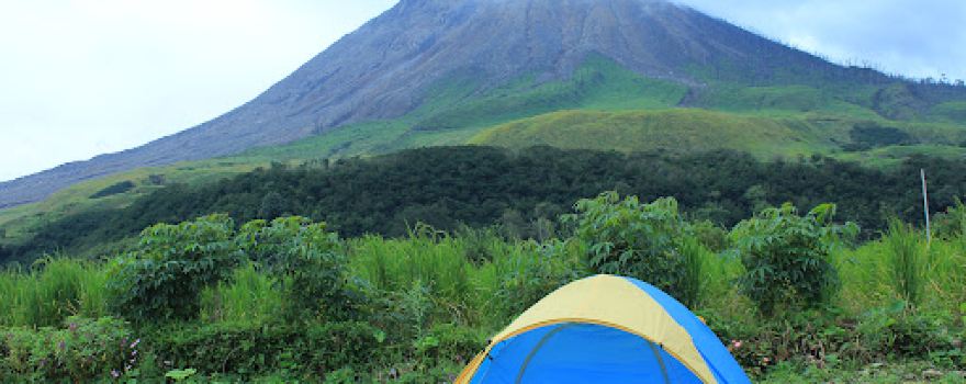 Sinabung badiken view