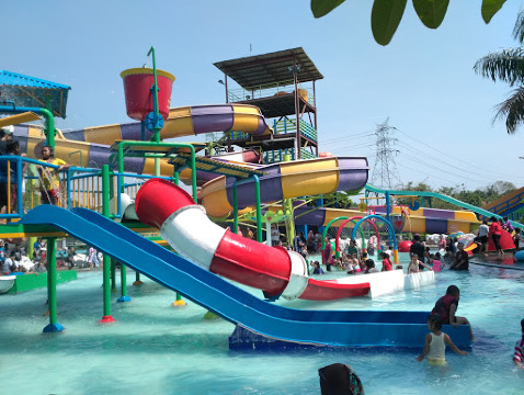 Tirtamas Gemilang Waterpark./visi.news/ist.