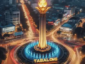 Torch monument district. Tabalong