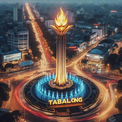 Torch monument district. Tabalong