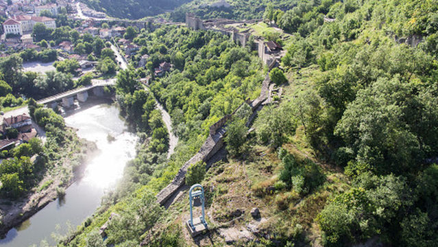 The monastery at Calvary rock
