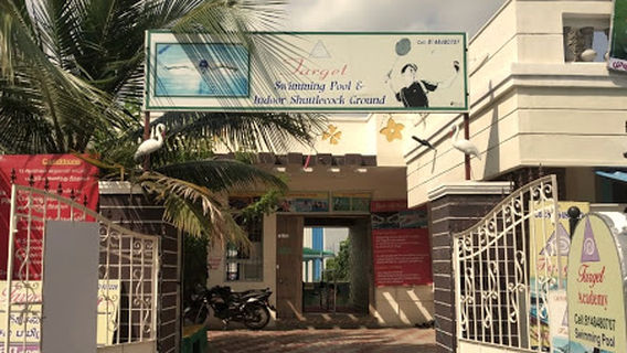 Target Swimming Pool & shuttlecock stadium