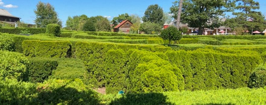 The Garden Maze at Luray Caverns