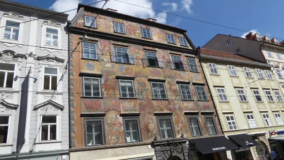Gemaltes Haus