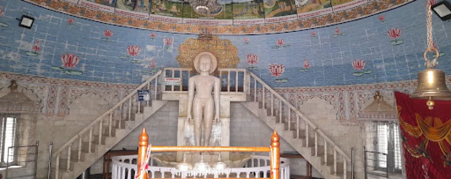 Digamber Jain Mandir - Jambu Dweep Rachna