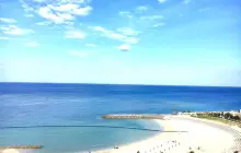 北谷公園落日海灘